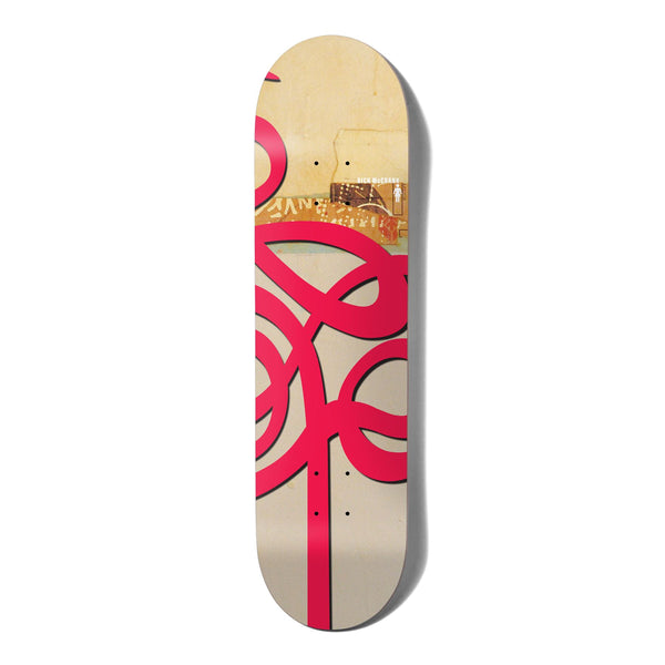 Girl Jenkins Swirls Rick McCrank Skateboard Deck - 8.5