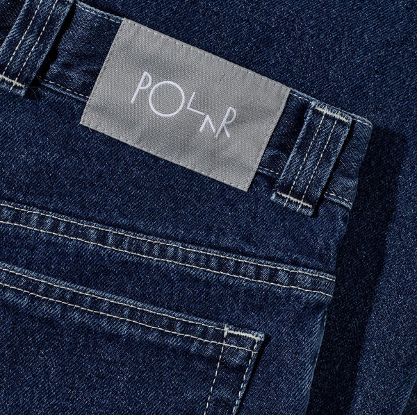 Polar Skate Co 93 Pants (Dark Blue w / White Stitching)
