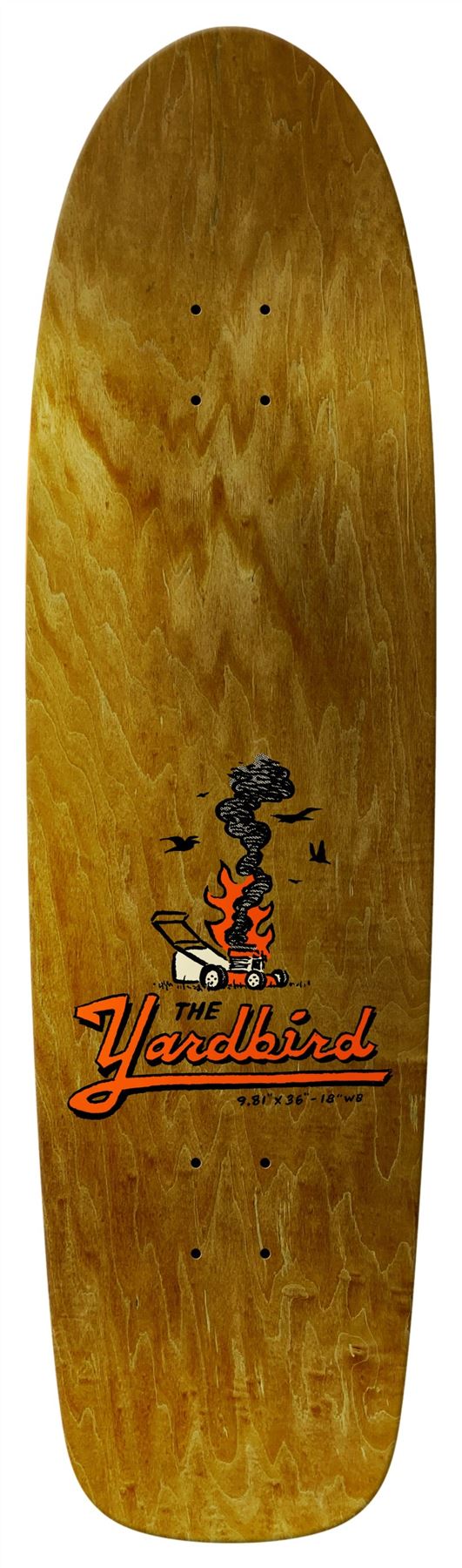 Anti Hero Team Jalopi Yardbird Skateboard Deck - 9.81