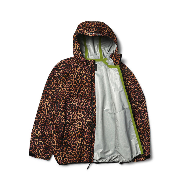 Rainier Printed Shell Jacket (Brown)