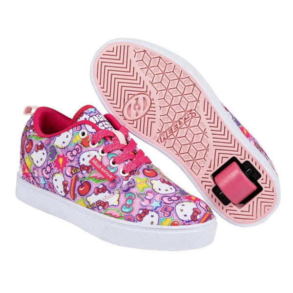 Heelys X Hello Kitty PRO 20 Prints HKC - Light Pink / Pink - Skatewarehouse.co.uk