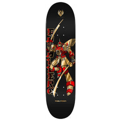 Powell Peralta Steve Caballero 'Gundam' FLIGHT Black / Gold Skateboard Deck - 8.5"
