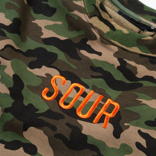 Sour Solution Army Crewneck Camo