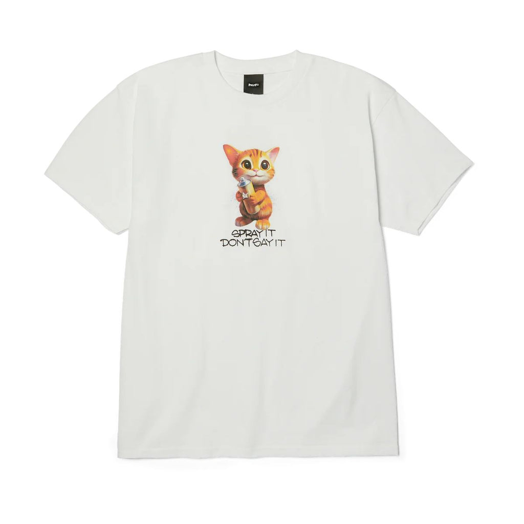 HUF Spray It S / S Tee (White) - S