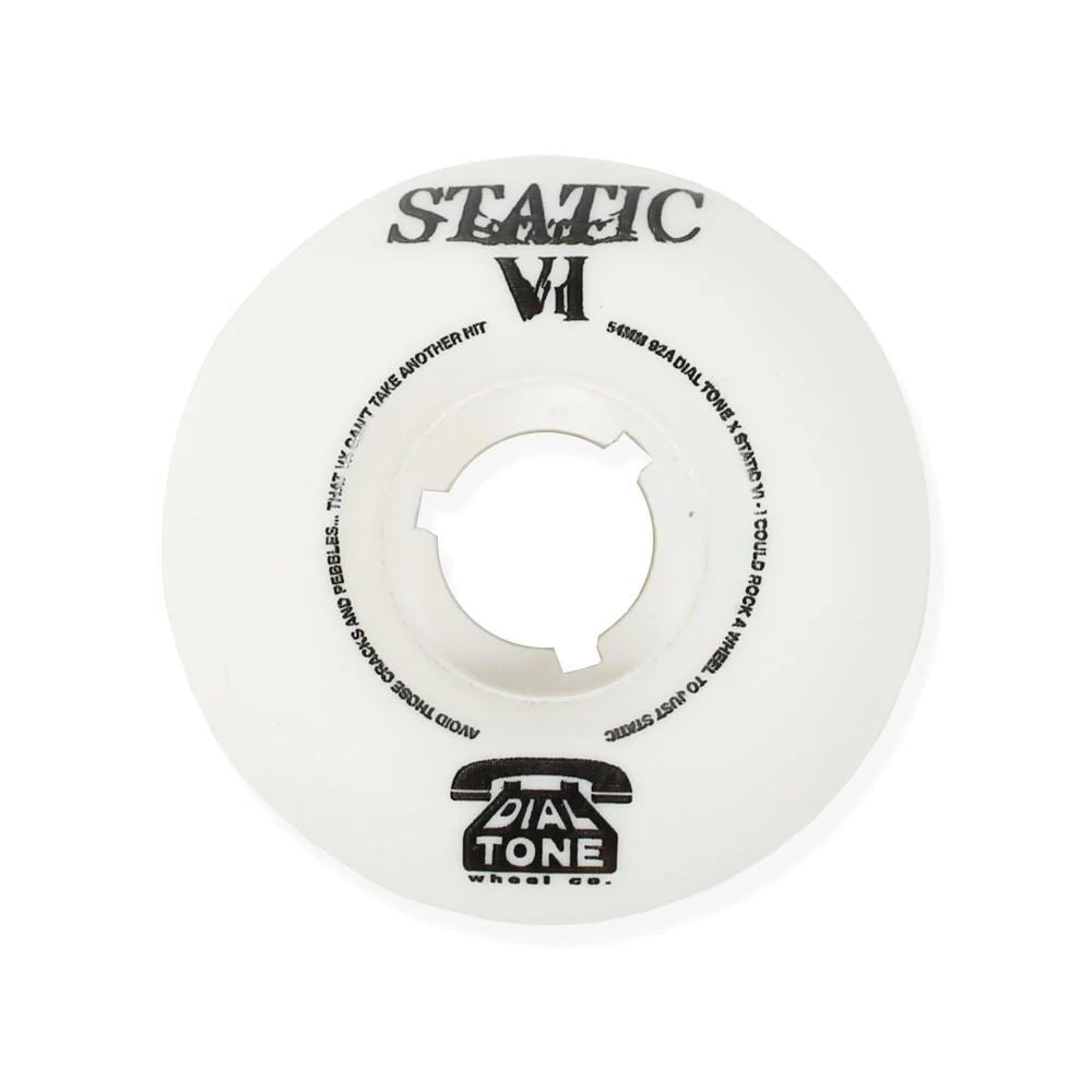 Dial Tone Static Cruiser Skateboard Wheels 92A - Skatewarehouse.co.uk