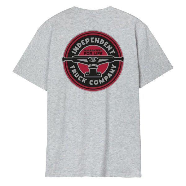 Independent T-Shirt ITC Profile - Athletic Heather - Skatewarehouse.co.uk