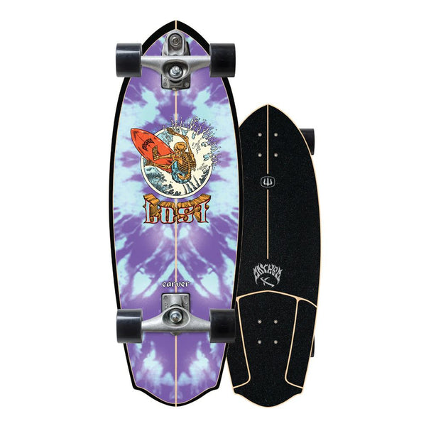 Carver ...Lost Rocket Redux - C7 Surfskate Cruiser Skateboard - 10.5