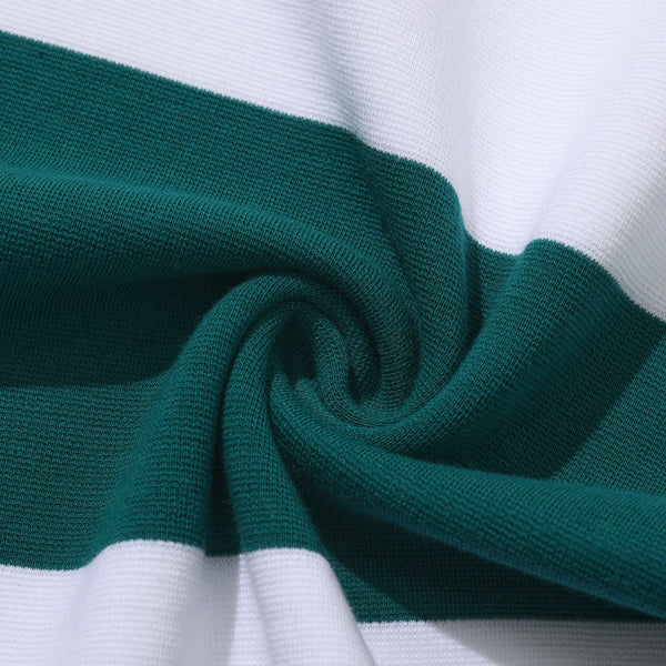 Helas Yard LS Polo (White / Green) - S