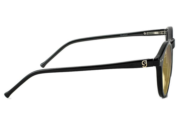 Glassy Eyewear Timtim Premium Gaming Glasses Matte Black / Yellow Accessories
