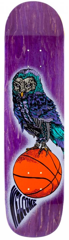 Welcome Hooter Shooter Bunyip Skateboard Deck - 8.0