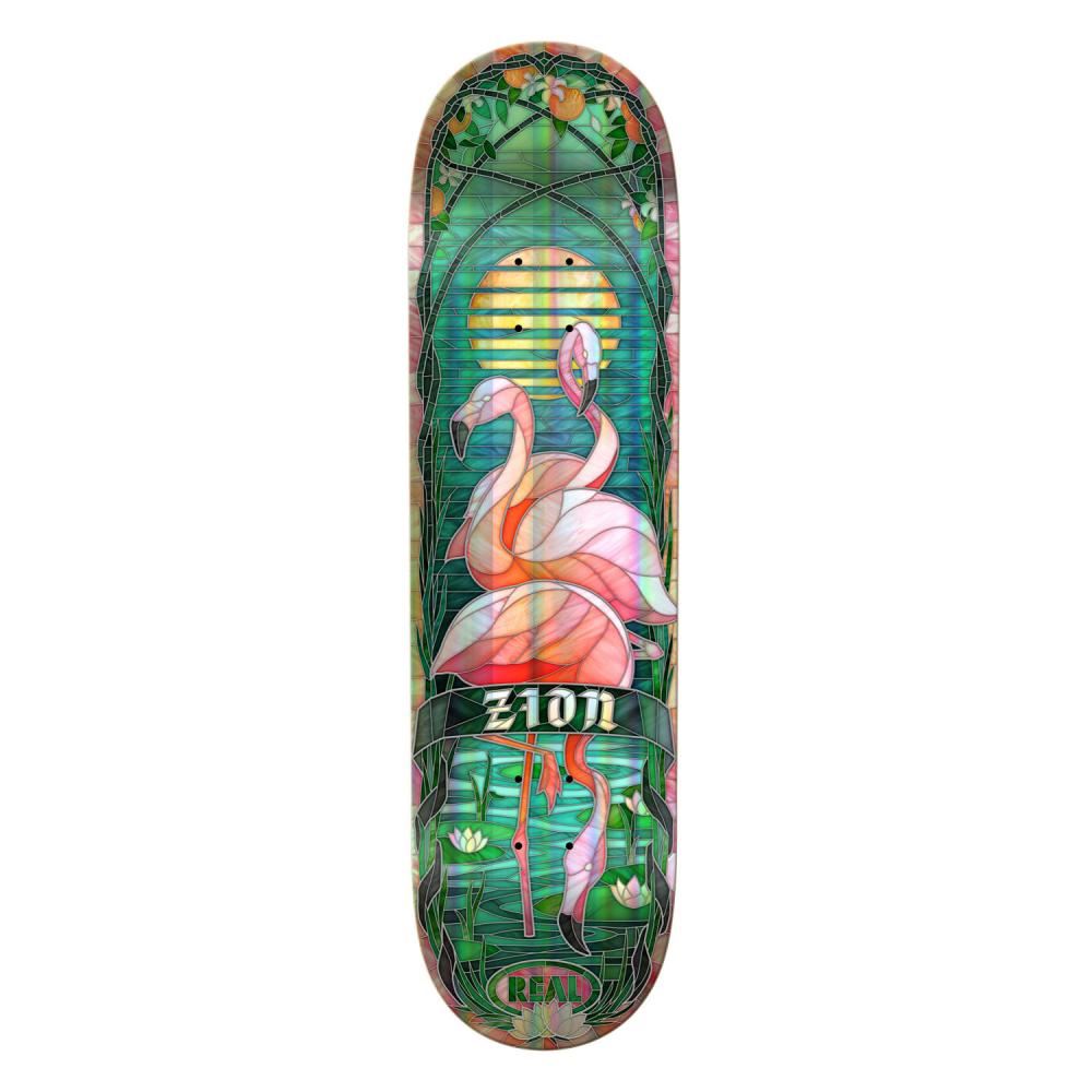 Real Zion Holo Cathedral ER Skateboard Deck - 8.38" - Skatewarehouse.co.uk