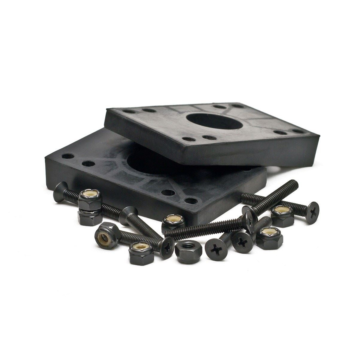 Mindless Longboard Cruiser 5° Angled Risers & Bolts | Skatewarehouse.co.uk