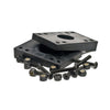 Mindless Longboard Cruiser 5° Angled Risers & Bolts - Skatewarehouse.co.uk