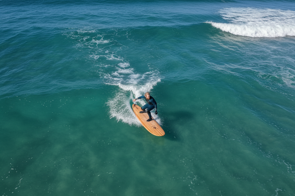 Crush The Marmaduke Paulownia Mini Mal Surfboard - 7ft 10