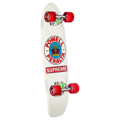 Powell 'Supreme' Sidewalk Surfer Cruiser • Shape • x Complete Skateboard - 7.75" - Skatewarehouse.co.uk