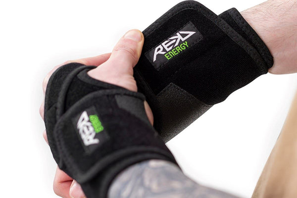 REKD Energy Freedom Wrist Guards - Black - Skatewarehouse.co.uk