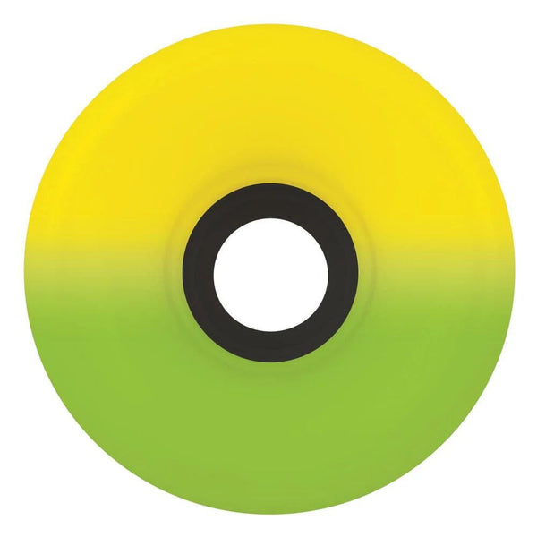 OJ Soft Skateboard Wheels Bonehead Super Juice 78a - Yellow / Green - Skatewarehouse.co.uk