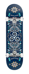 Drawing Boards Positive Patterns Series - Spiral x Venom Custom Complete Skateboard - 8.1"