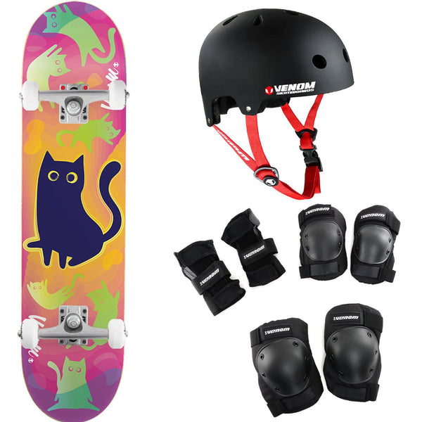 Venom Catnip Core Complete Skateboard Bundle - 7.75