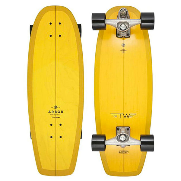 Arbor x Carver Surfskate Shaper Warren C7 Complete Surf Skate Board - 9.875