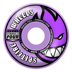 Spitfire F4 99Du Team Colors Radial Full (Lt. Purple) Skateboard Wheels - 54mm