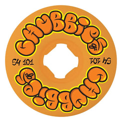 OJ Skateboard Wheels Throw Ups Chubbies 101a - Citrus - Skatewarehouse.co.uk