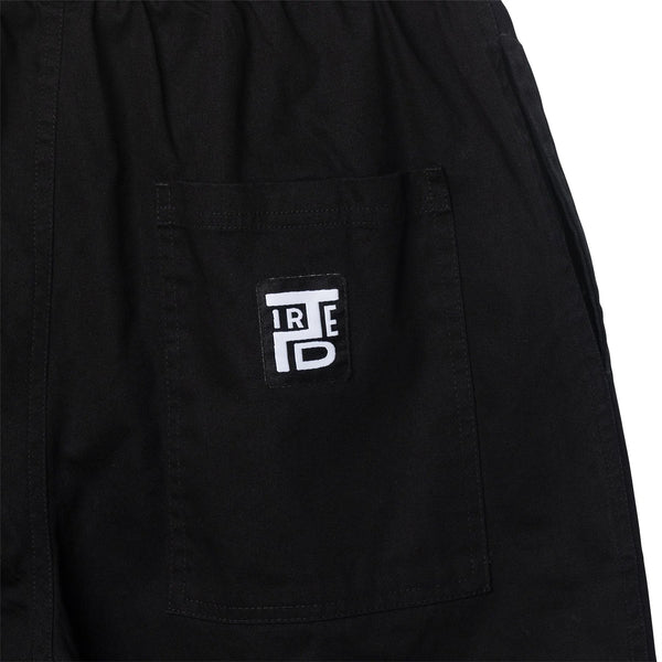 Tired Stamp Pant Black - M