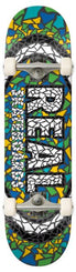 Real Mosaic Oval Melange Complete Skateboard - 7.5"