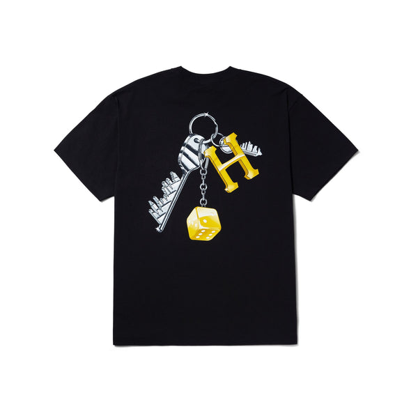HUF Keys To The City S / S Tee (Black) - S