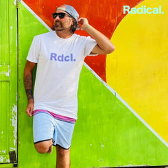 Radical. RDCL T-shirt, Unisex - White - Skatewarehouse.co.uk