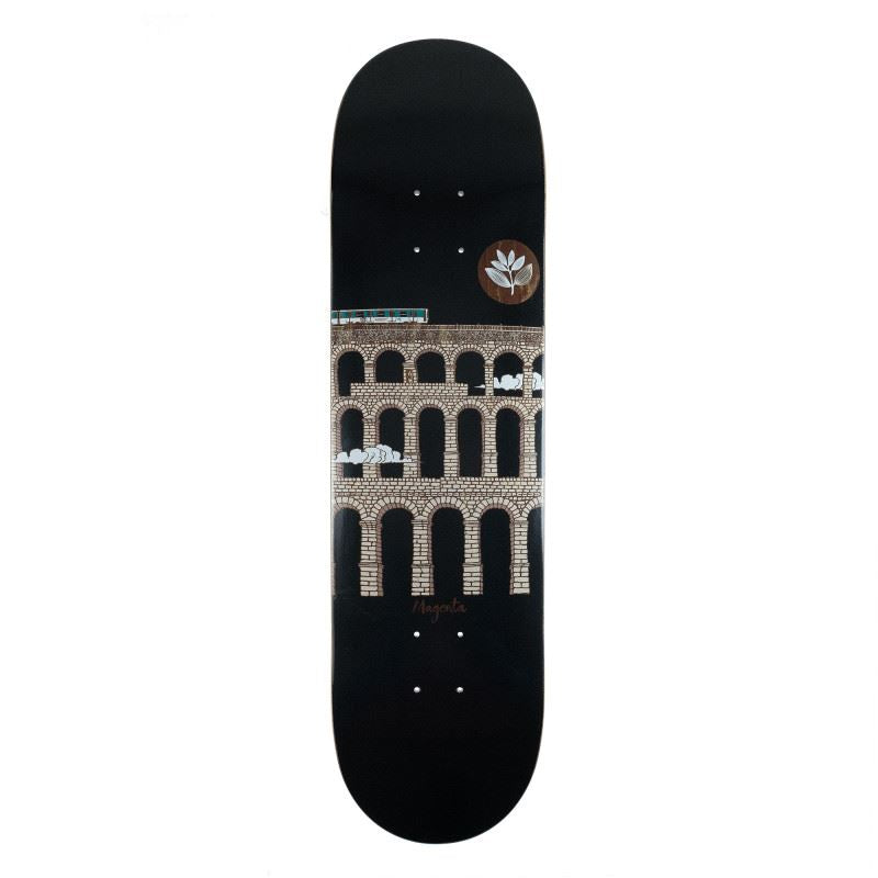 Magenta Vivien Feil & Soy Panday Metro Series Skateboard Deck - 8.4" - Skatewarehouse.co.uk