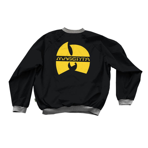 Magenta Shaolin Warm Up Crewneck Black