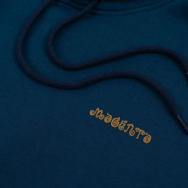 Magenta Life Hoodie Deep Blue - Skatewarehouse.co.uk