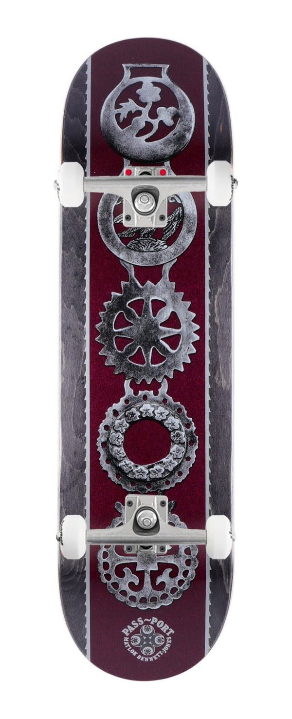 Pass~Port Brasses Pro Series - Matlok x Venom Custom Complete Skateboard - 8.25