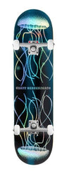 Enuff Designer - 8.0" - Abyss Hologram Jellyfish x Venom Custom Complete Skateboard - 8"