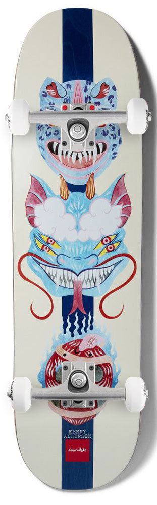 Chocolate Skateboard Dog Perfume Masks Kenny Anderson Skidul x Venom Custom Complete Skateboard - 8.5" - Skatewarehouse.co.uk