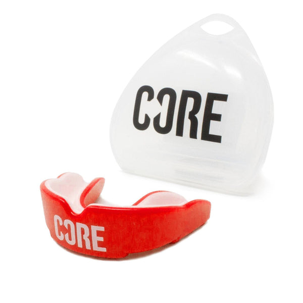 CORE Protection Mouth Guard / Gum Shield - Red - Skatewarehouse.co.uk