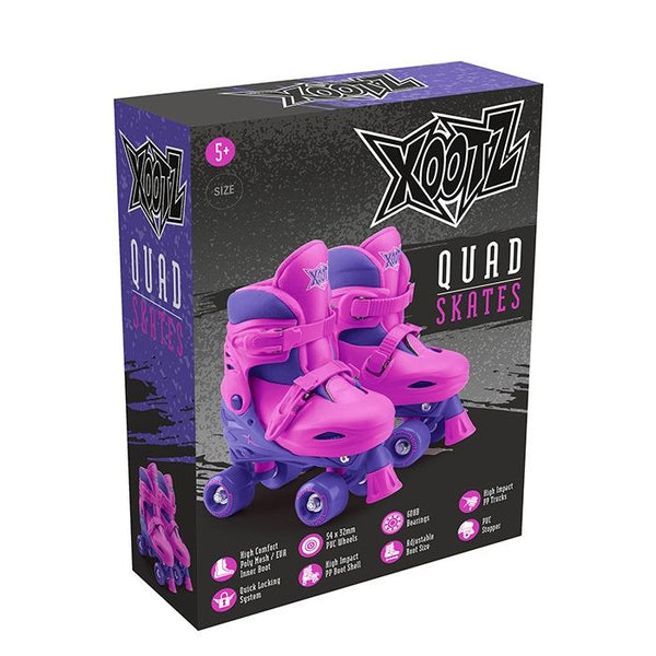 Xootz Quad Skates - Purple