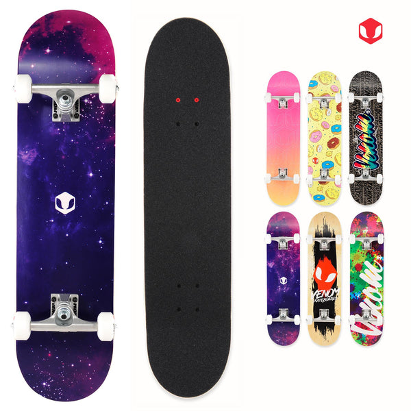 Venom Core Complete Skateboard - Galaxy - 7.75
