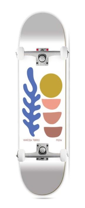 Meow s Vanessa Torres Headspace Green x Venom Custom Complete Skateboard - 8.0"