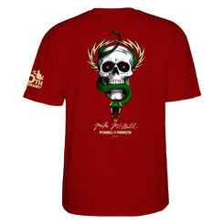 Powell-Peralta™ Mike McGill '40th Anniversary McTwist' Tee Garnet - Skatewarehouse.co.uk