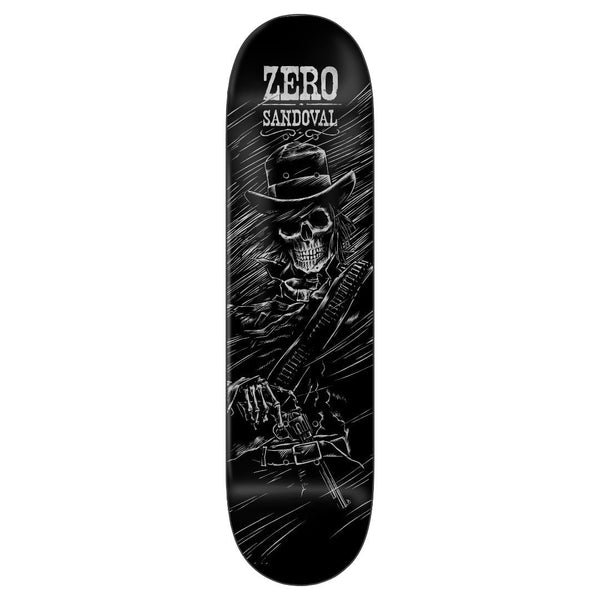 Zero Gunslinger 30 yr Tommy Sandoval Skateboard Deck - 8.5"