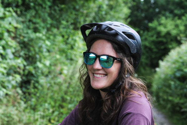 Luma Harlyn Recycled Sunglasses - Blue/Black - Skatewarehouse.co.uk