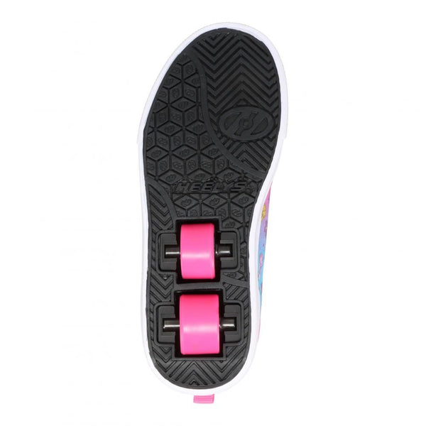 Heelys X2 Pro 20 X2 prints - Pink / Cyan - Skatewarehouse.co.uk