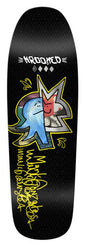 Krooked Gonz Sig (Black) Skateboard Deck - 9.81"