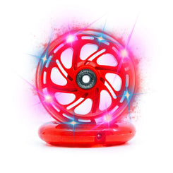CORE LED Scooter Wheels - Red (PAIR) - Skatewarehouse.co.uk