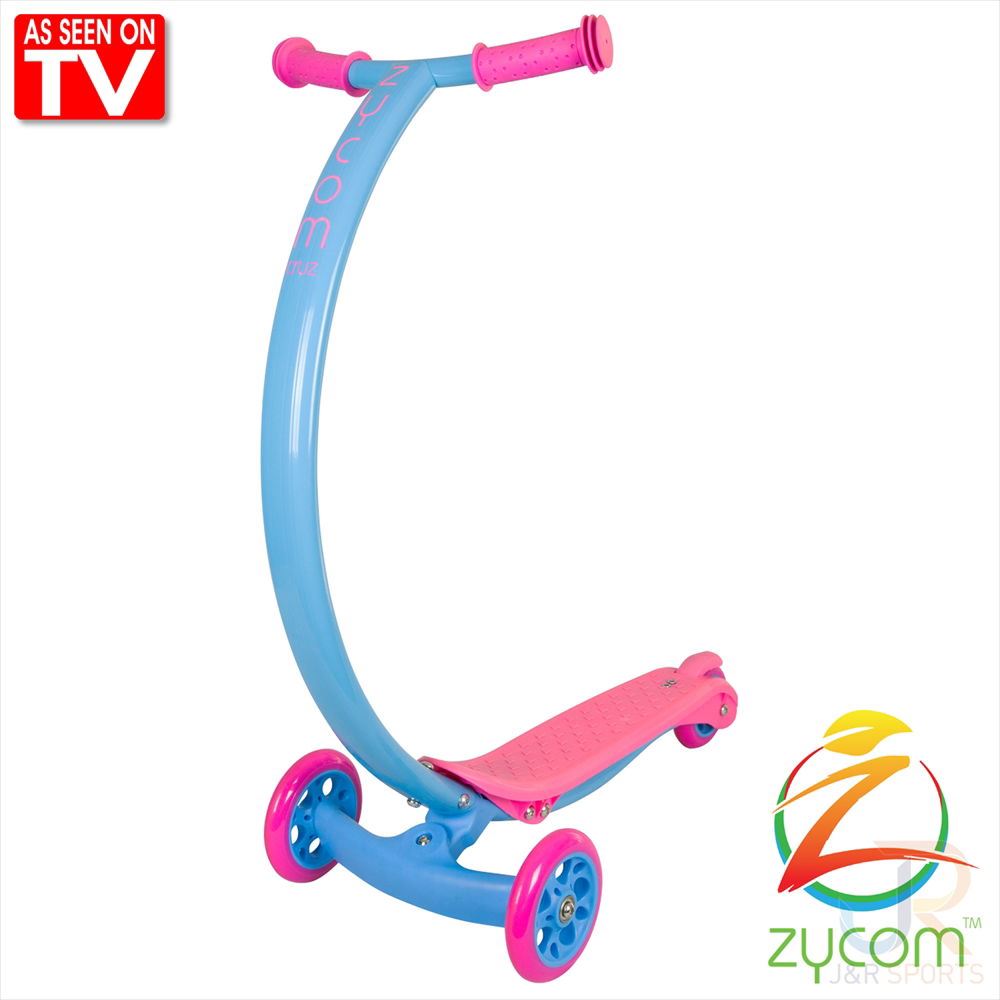 Zycom C100 Cruz - Blue / Pink Complete Scooter - Skatewarehouse.co.uk