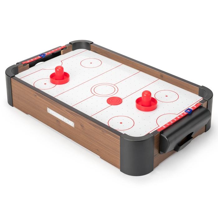 Toyrific 20" Air Hockey Table Game - Dark Brown