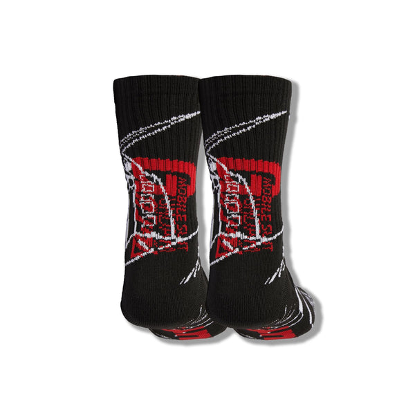 HUF RX-78 Glow Crew Sock (Black) - One Size