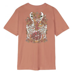 Santa Cruz Womens T-Shirt Sage T-Shirt - Clay - Skatewarehouse.co.uk